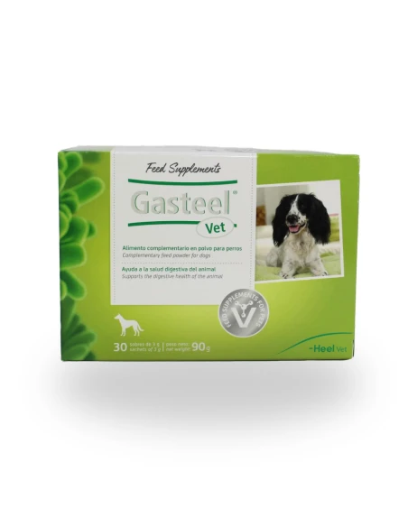 GASTEEL HEEL para perros en polvo 30 sobres de 3 gr.